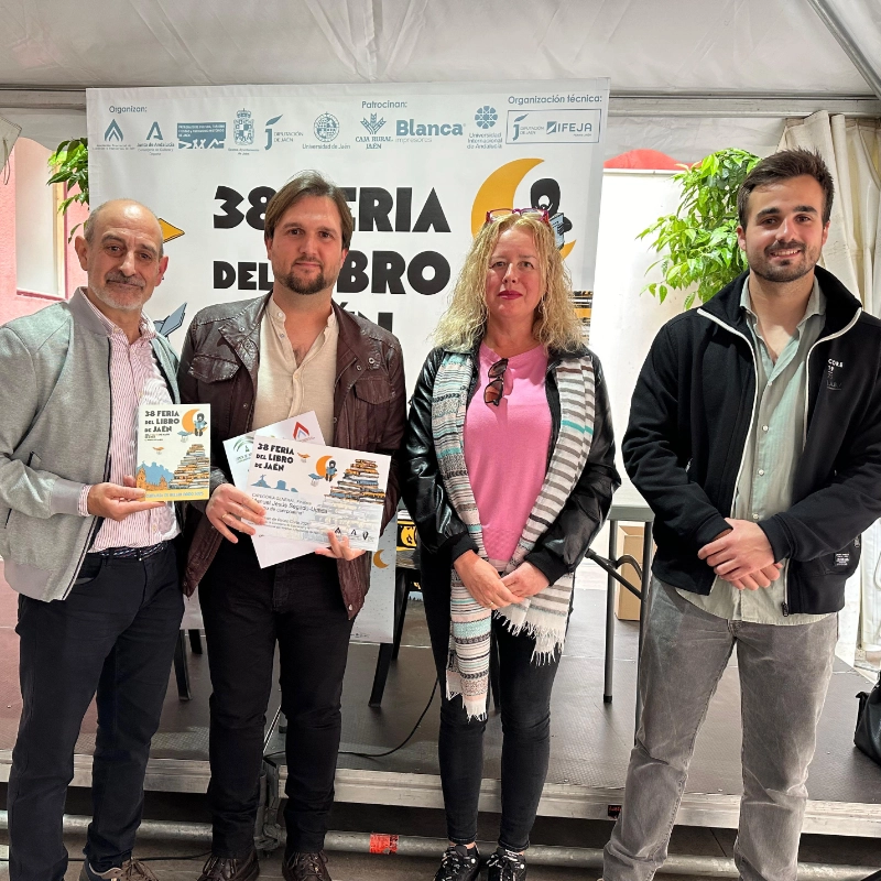 Feria del libro de Jaén 2025, finalista de relato corto general Manuel Jesus Segado