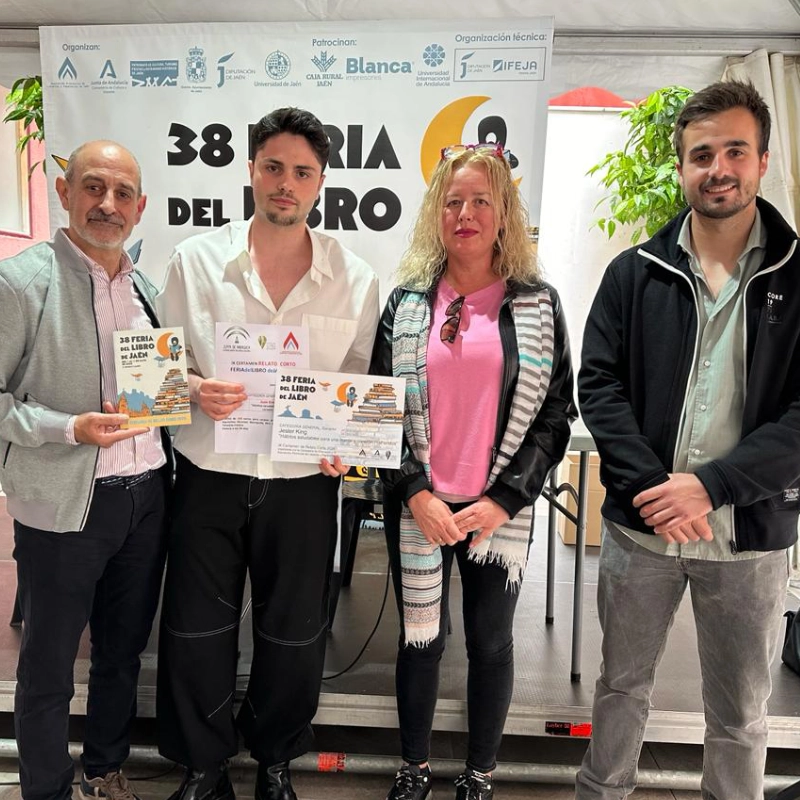 Feria del libro de Jaén 2025, ganador de relato corto general Jester King